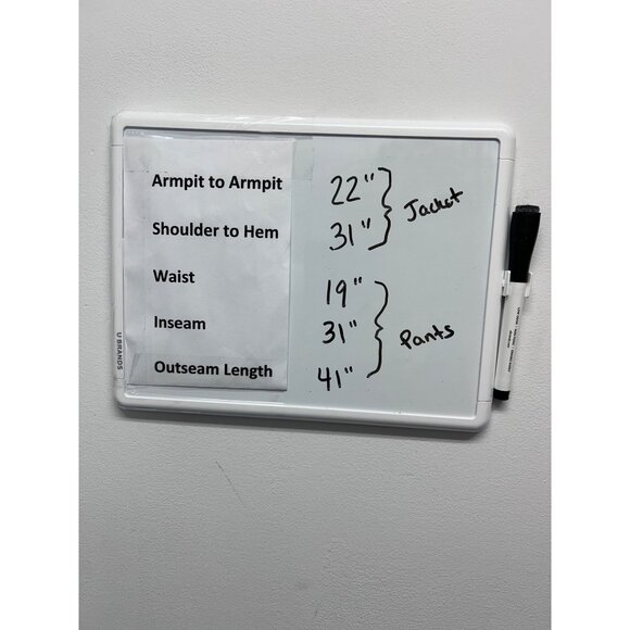 Jos. A. Bank Signature Collection Mens 2-Piece Suit 42R 100% Wool Navy Pinstripe - Picture 11 of 12